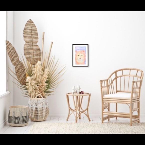 Cat Portrait Painting ORIGINAL Watercolor Furry Friends Pet Portrait Wall Art - Picture 7 of 11